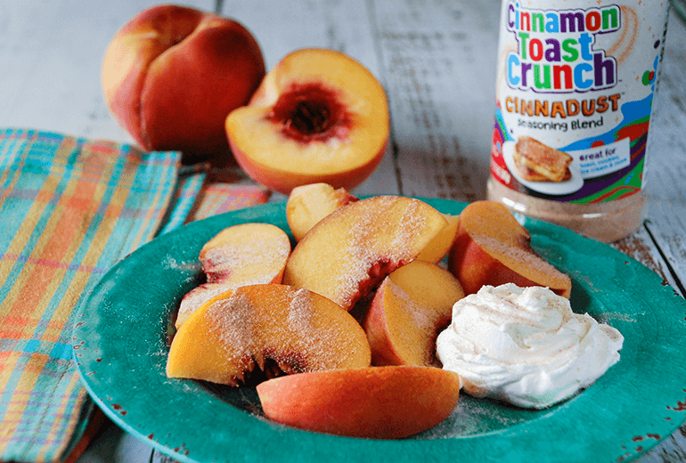Cinnadust Peaches & Cream | Recipes | Cinnamon Toast Crunch
